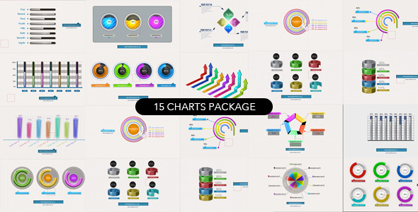 15 Charts Package Video Infographic