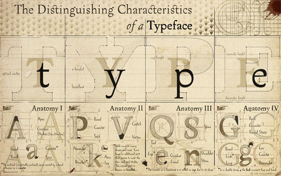 The Characteristics of a Typeface