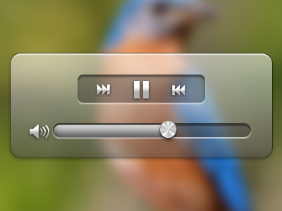 free download video player ui psd