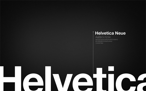 Helvetica Wallpaper
