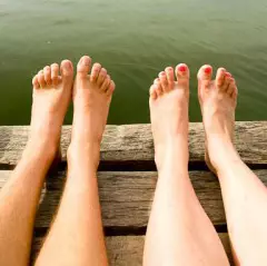 Feet First Photography Series by Tom Robinson