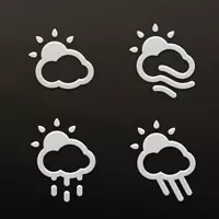 Free Forecast Weather Icons – PSD EPS and AI