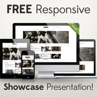 Free Responsive Showcase Psd Presentation
