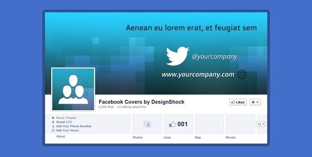 150 Professional Facebook Covers With Sources In Photoshop