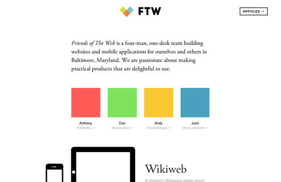 23 Examples of Flat Web Design