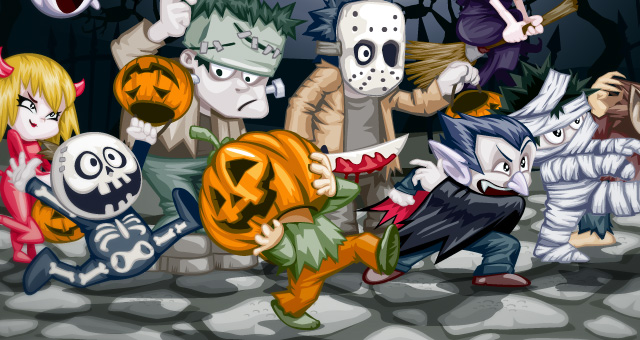 003-halloween-trick-or-treat-vector-characters-horror-illustration-vector-elements