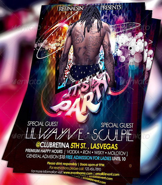 Amazing Party Flyer Template