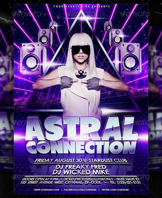 Astral Flyer Template