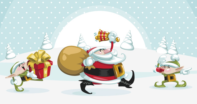 merry-christmas-characters-funny-vector-santa-clous