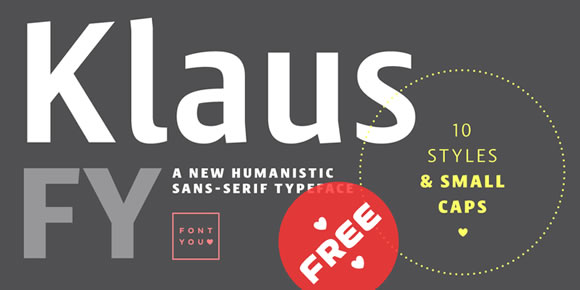 6 Free Fonts for your Projects