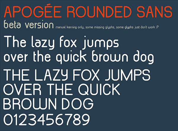 40 Free Fonts For Flat Design 35