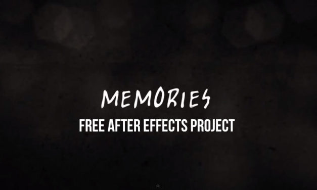Memories – FREE After Effects project