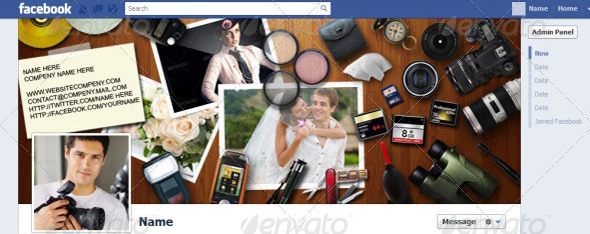 facebook timeline photography cover Top 40 Premium Facebook Timeline Cover Photo Templates