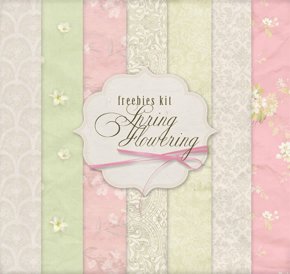 Spring up your designs with some free Flowers Textures
