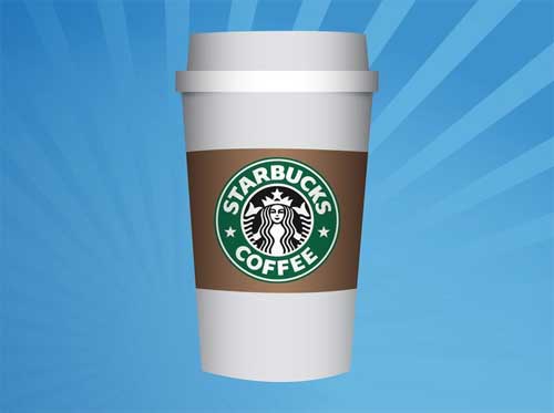 free starbucks coffee cup packaging design templates